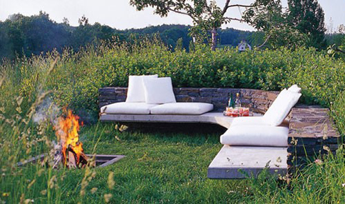 Thiết kế vườn đẹp kiểu Patio - Tây Ban Nha