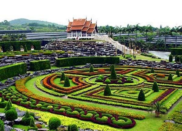 Những khu vườn đẹp nhất thế giới,vườn Suan Nong Nooch, Thái Lan
