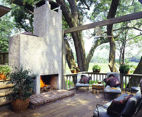 Thiết kế vườn đẹp kiểu Patio - Tây Ban Nha