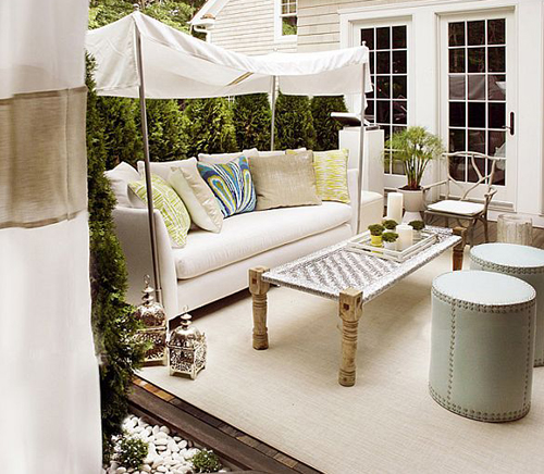 Thiết kế vườn đẹp kiểu Patio - Tây Ban Nha