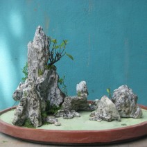 Hòn non bộ mini - mẫu tham khảo 19